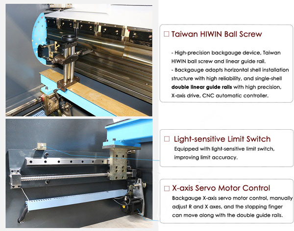 E200P Hydraulic Torsion Bar Press Brake