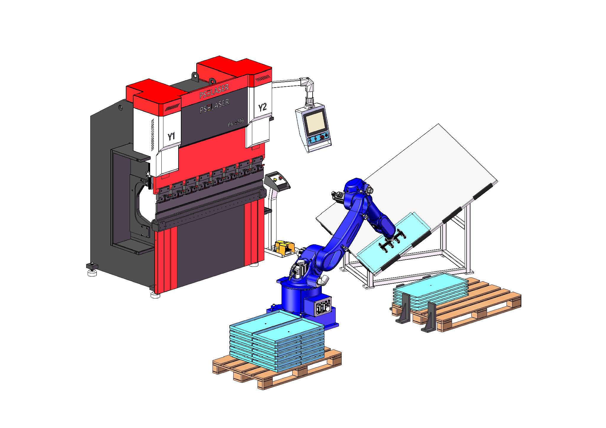 What is the Model For 100% Electric Servo Pressbrake 