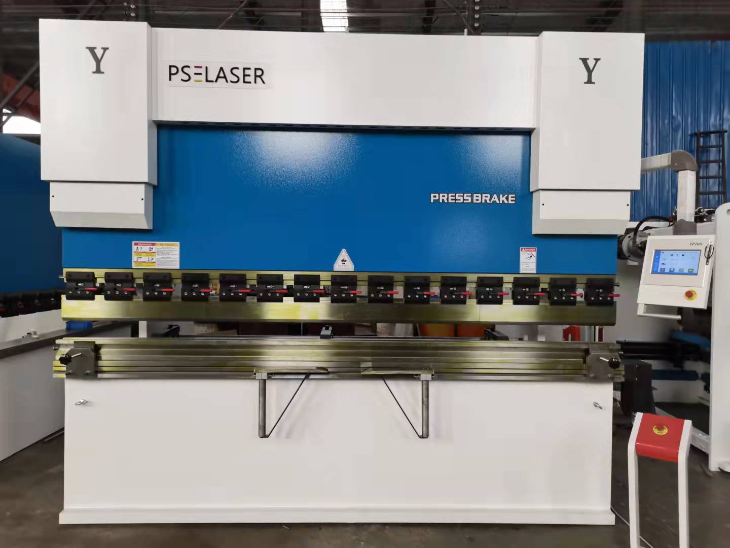 HYDRAULIC PRESS BRAKE WC67K 160T3200 SHIPPED TO QPS MACHINERY AUSTRALIA